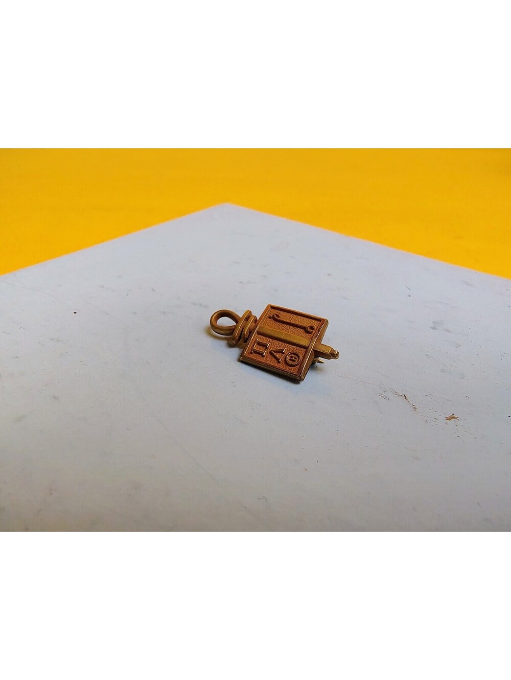Vintage Balfour 1/10 10K Gold Filled Pi Lambda Theta Honor Society Key Badge Pin